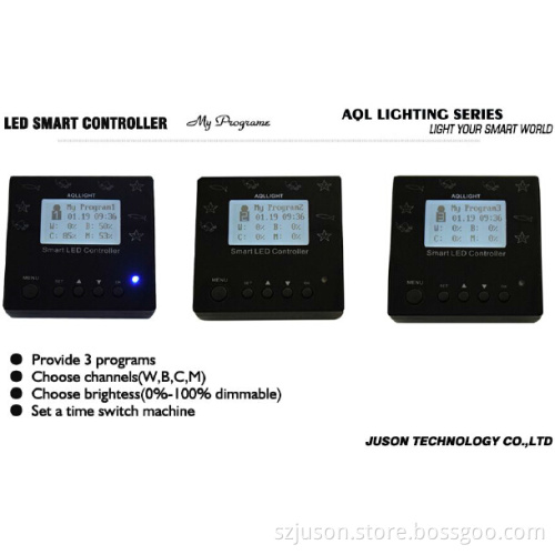 AQL-3S-180W programmable led aquarium lighting 60cm/24"